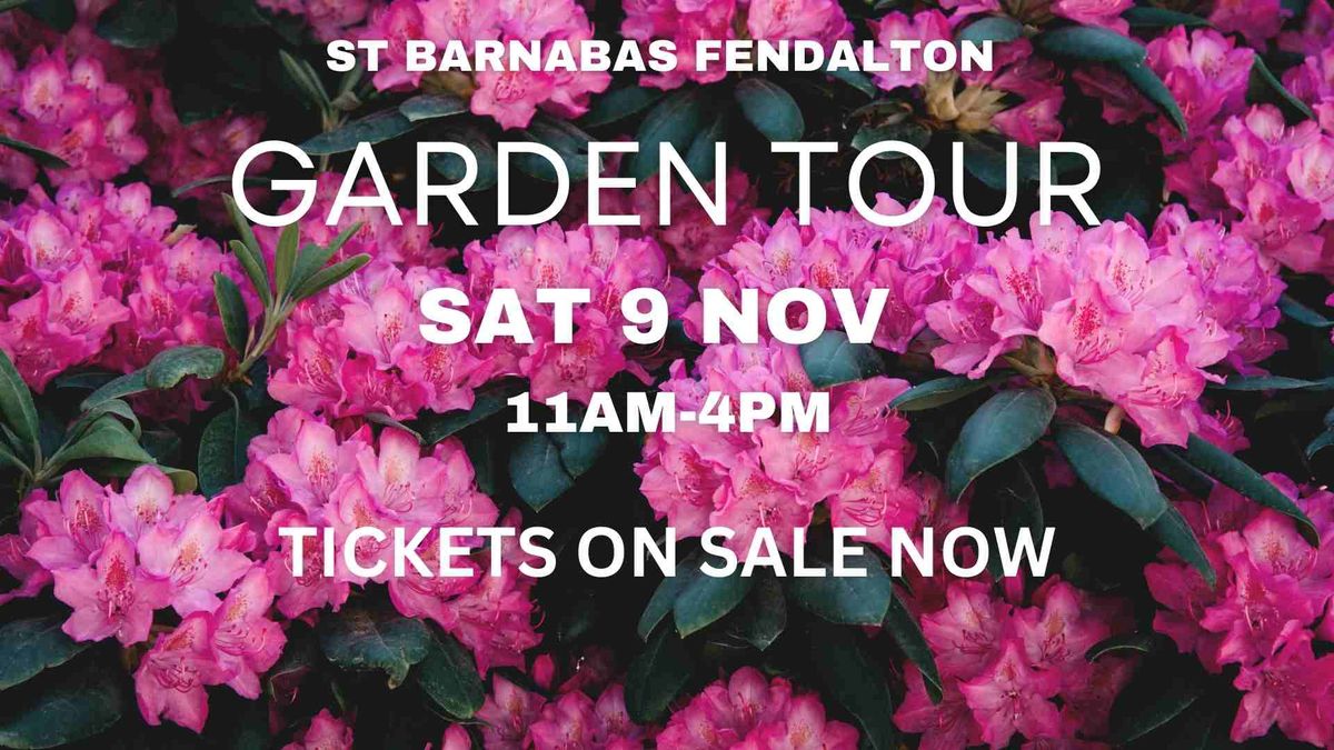 St Barnabas Fendalton Garden Tour