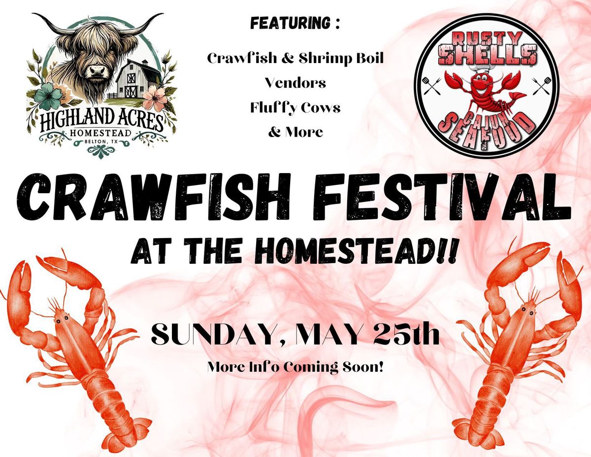 Crawfish Festival at Highland Acres Homestead