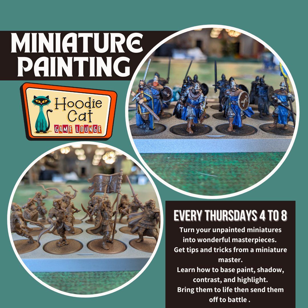 Miniature Paint night.