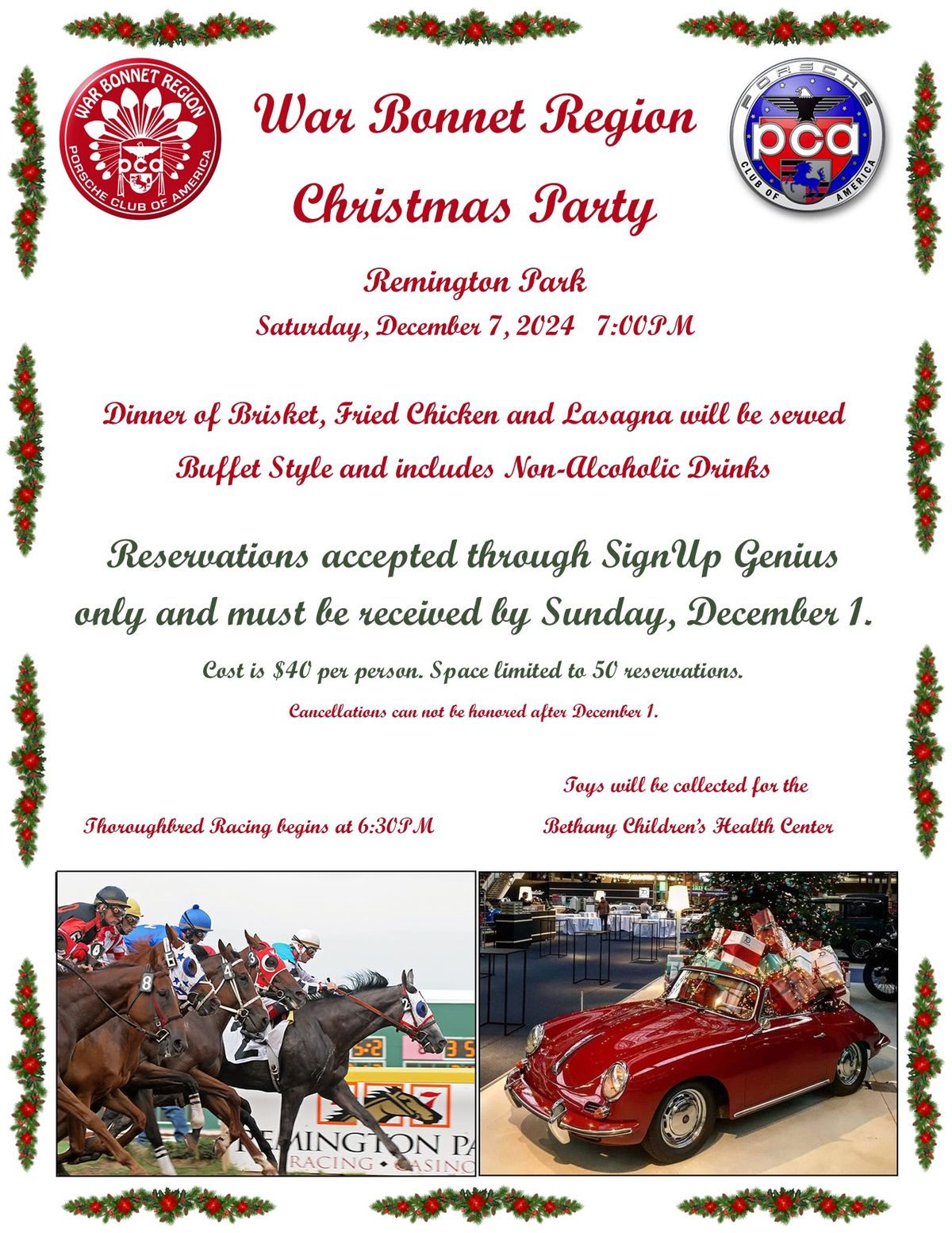 Christmas Party - Sign up today!