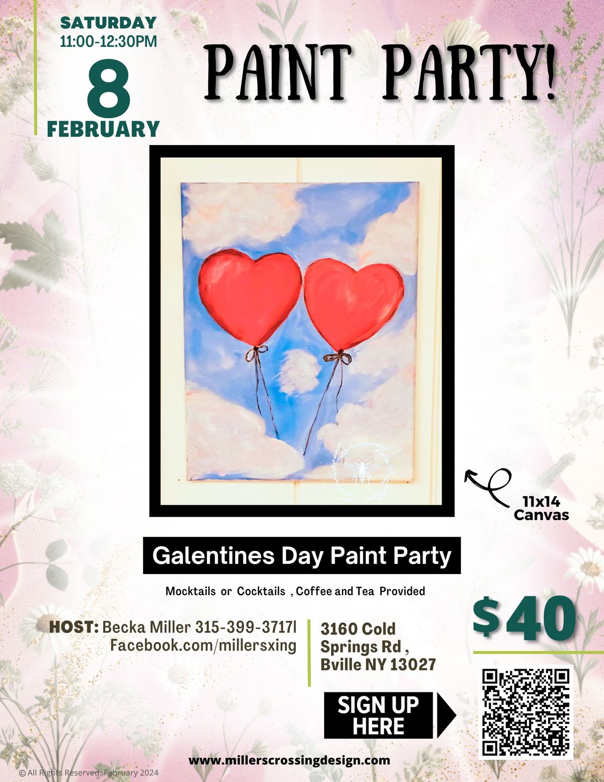 Galentine's Day Paint Party