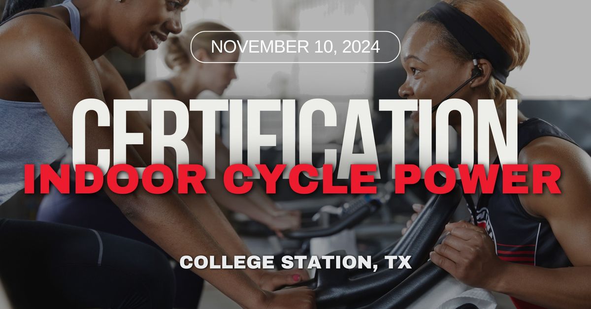 Schwinn\u00ae Indoor Cycling Power Certification