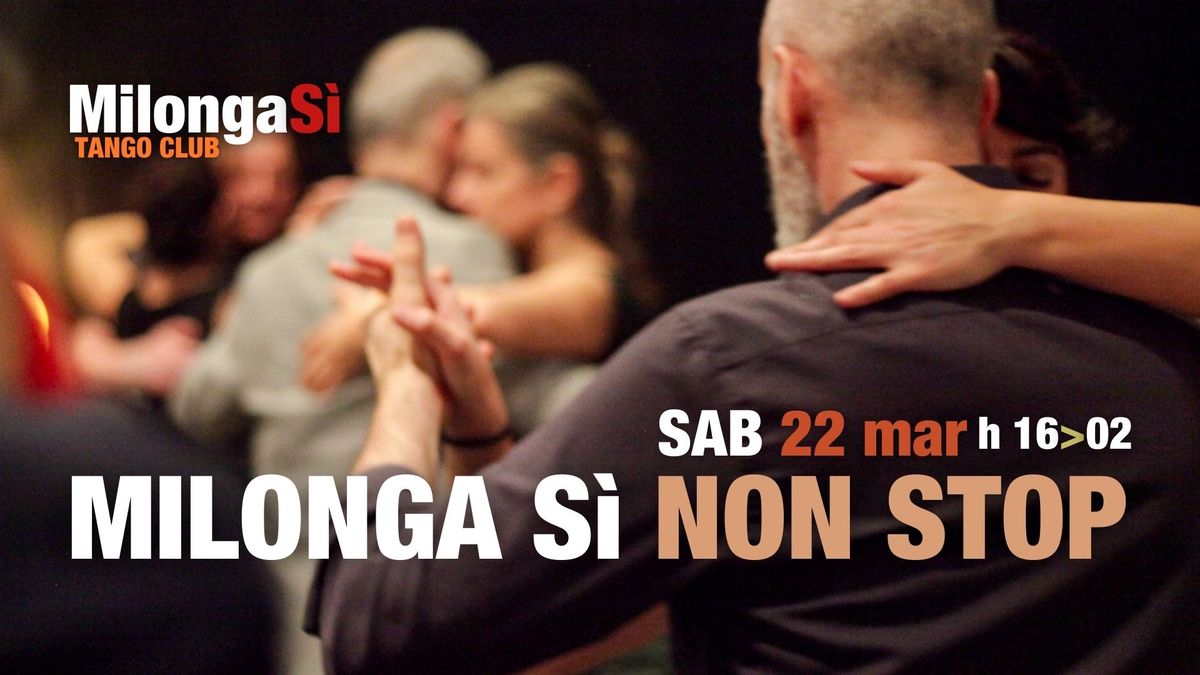 Milonga  S\u00ec Non Stop  marzo