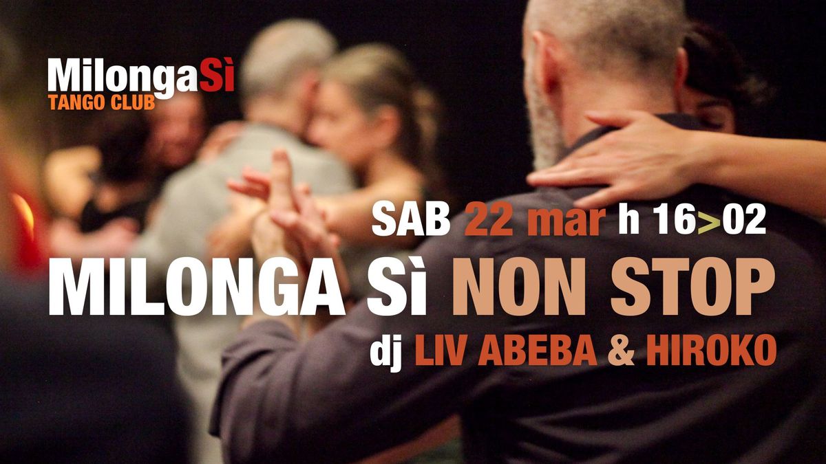 Milonga  S\u00ec Non Stop  marzo