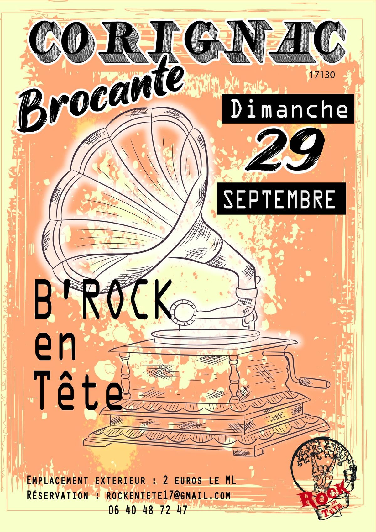 B'Rock en T\u00eate \/ la Brocante de l'association Rock en T\u00eate