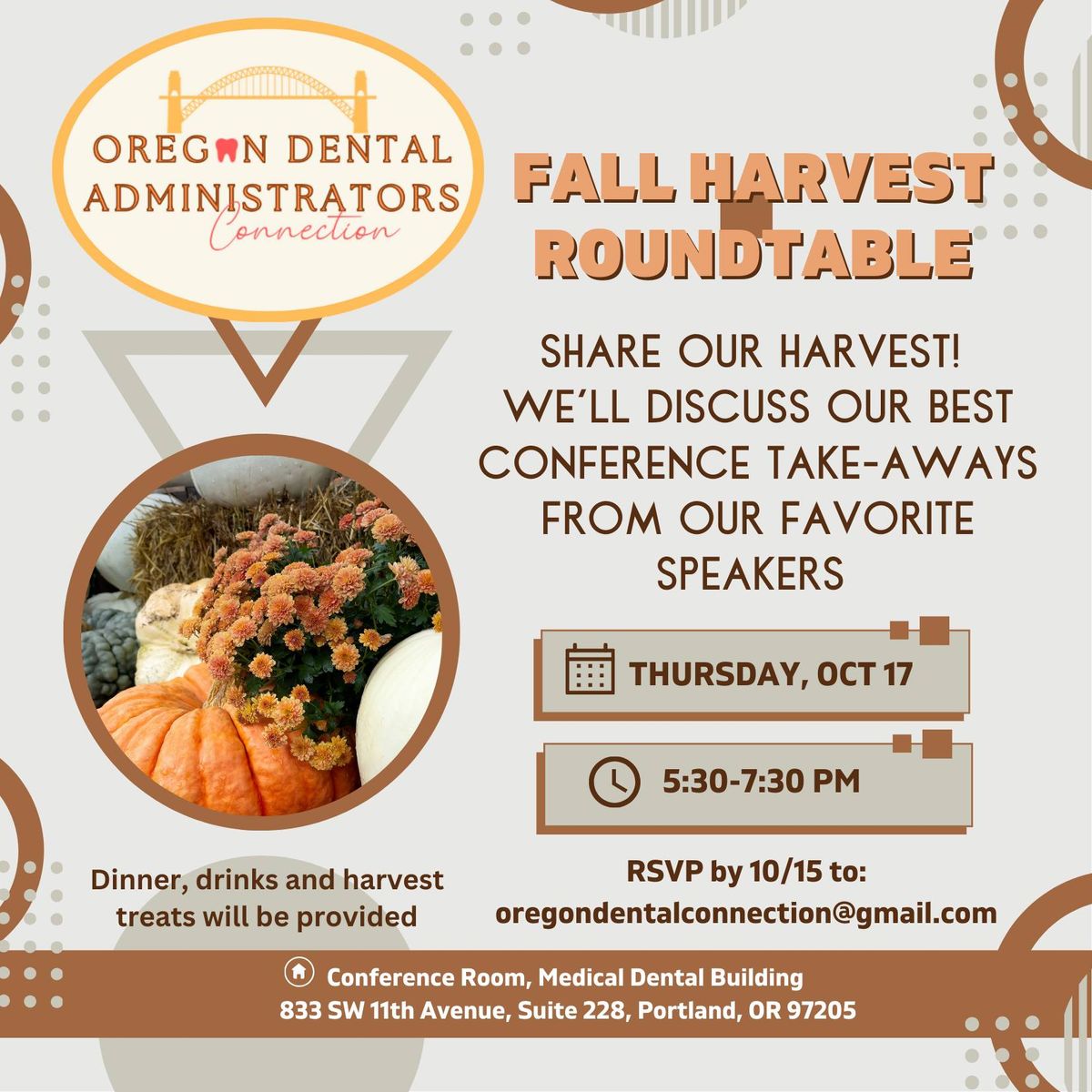 ODAC Fall Harvest Roundtable