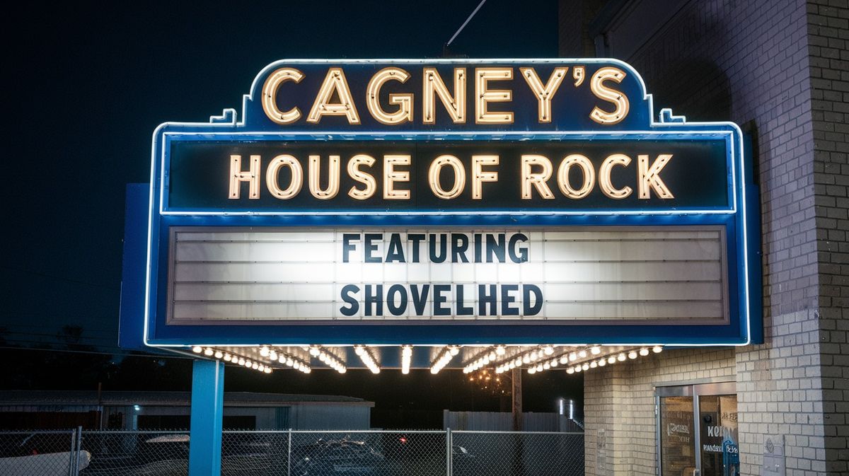 Shovelhed at Cagney's House of Rock