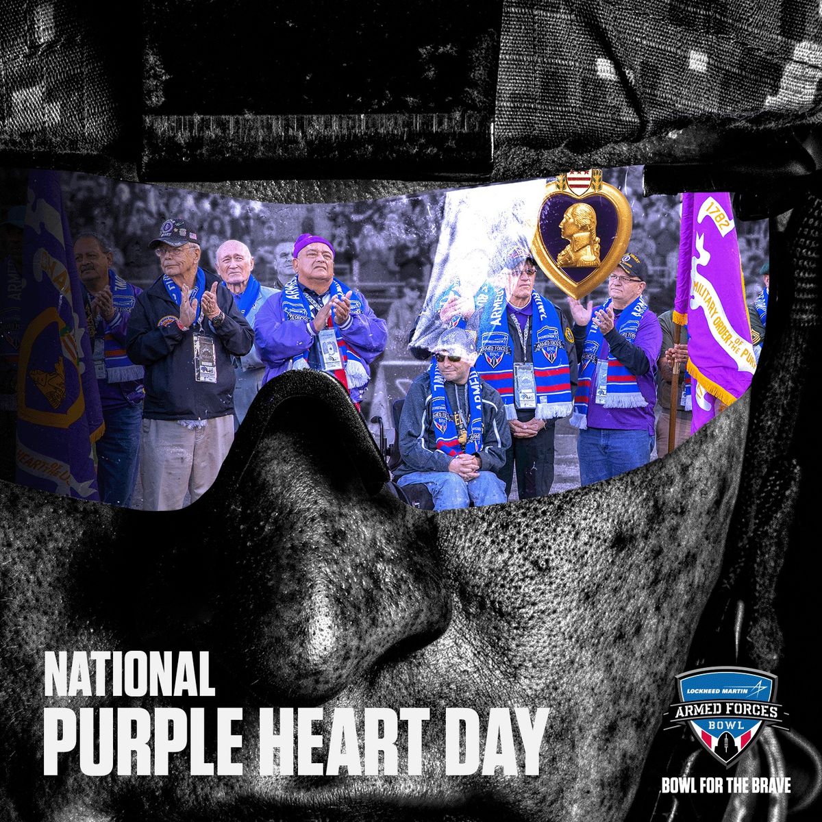 PURPLE HEART @ ARMED FORCES BOWL |  SAVE THE DATE