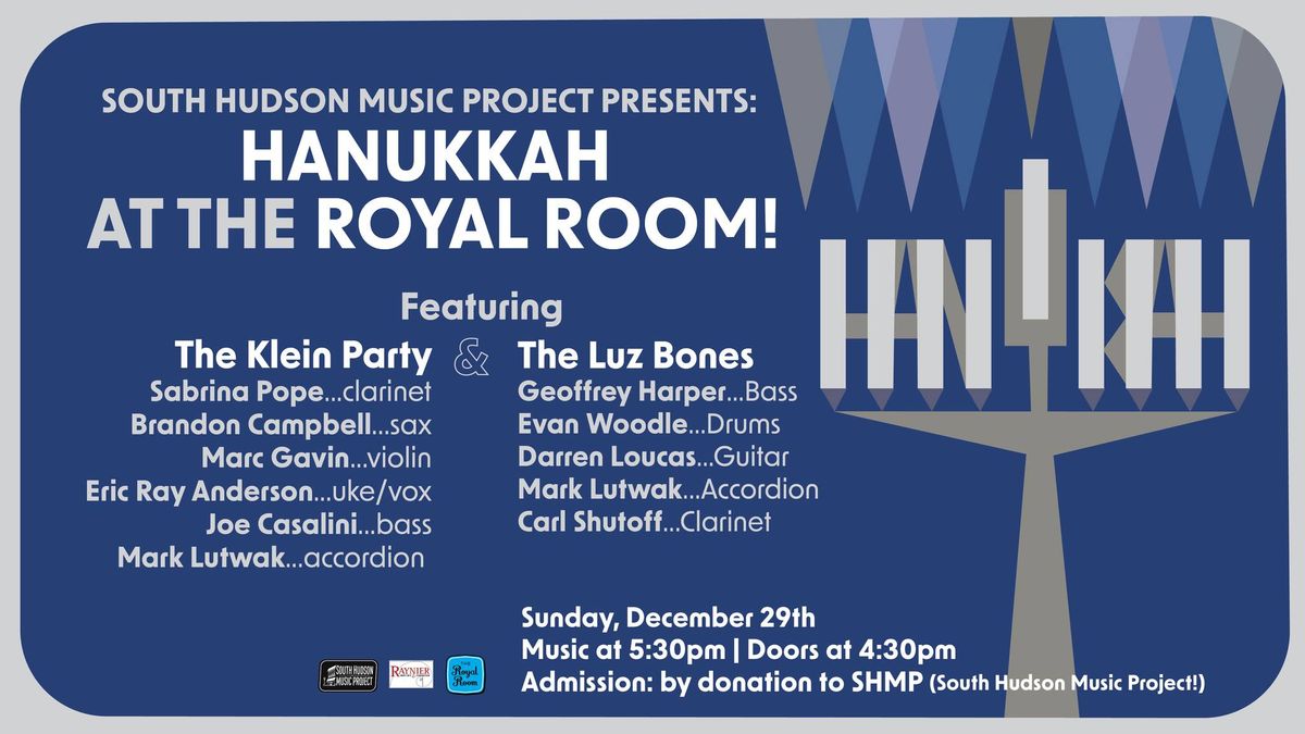 South Hudson Music Project Presents: Hanukkah at the Royal Room