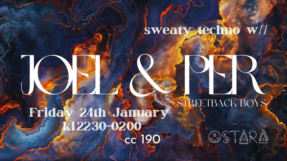 sweaty techno w\/\/ PER & JOEL