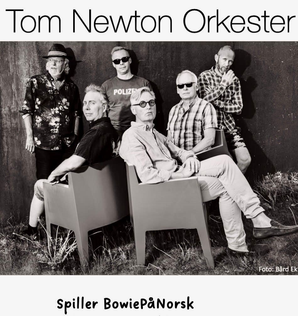 Tom Newton Orkester: En norsk reise i David Bowies univers \/\/ Cafe R\u00f8ed Jel\u00f8y 8. mars 