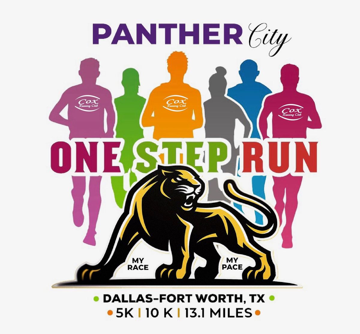 2025 One Step Panther City Half Marathon, 10K, and 5K