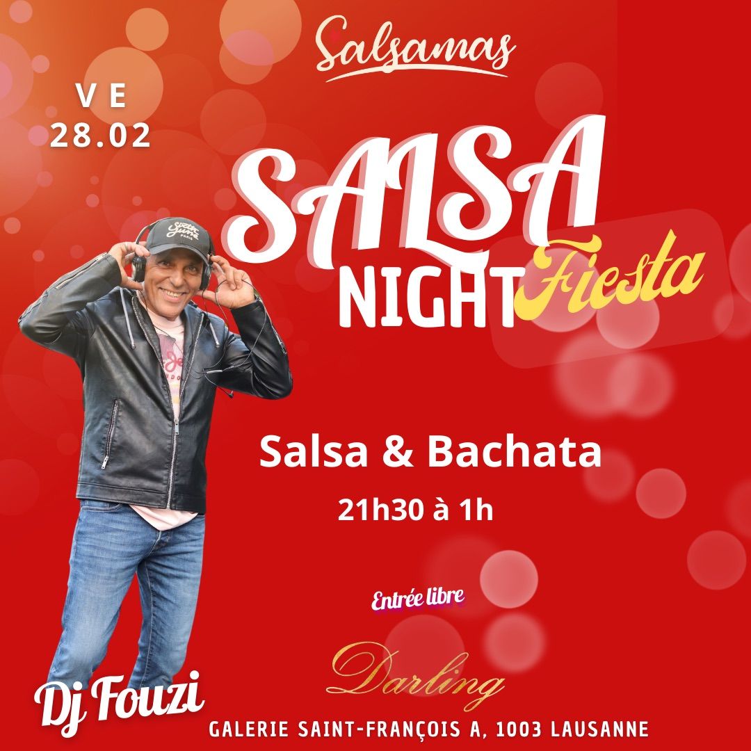 Soir\u00e9e Salsa Bachata au Darling avec Salsamas