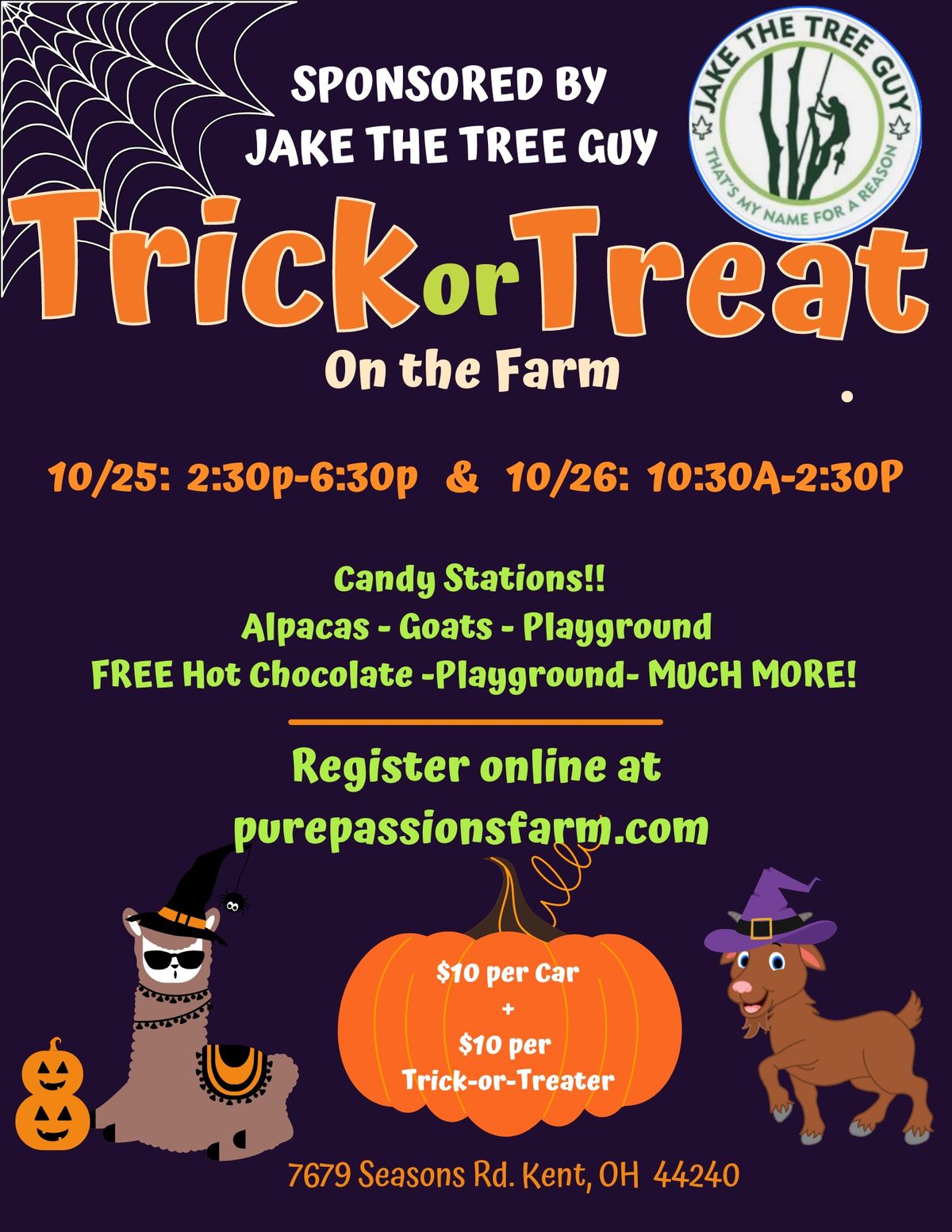 Trick or Treat on the Farm