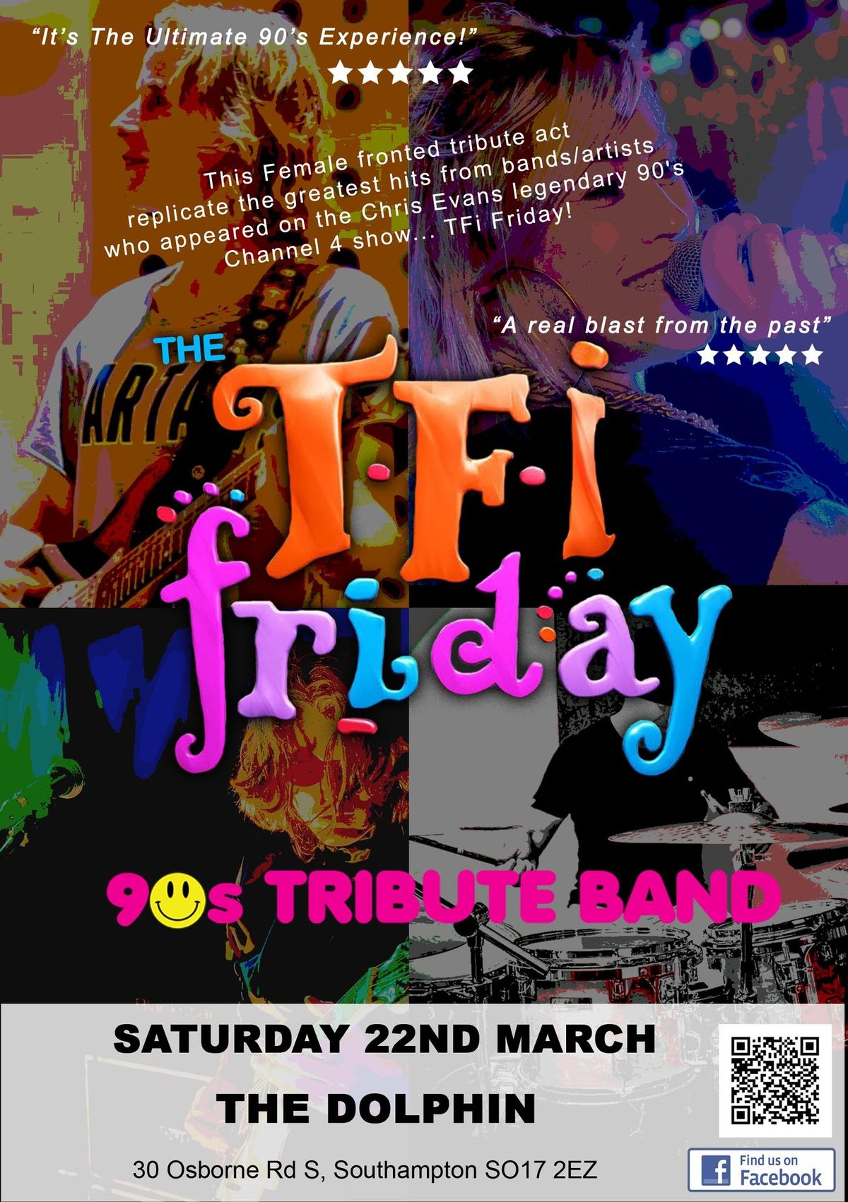 The TFI Friday Tribute Band Live at The Dolphin