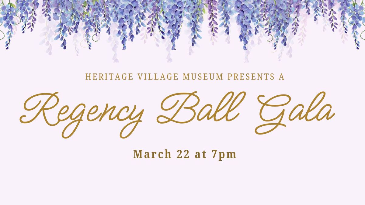 Regency Ball Gala