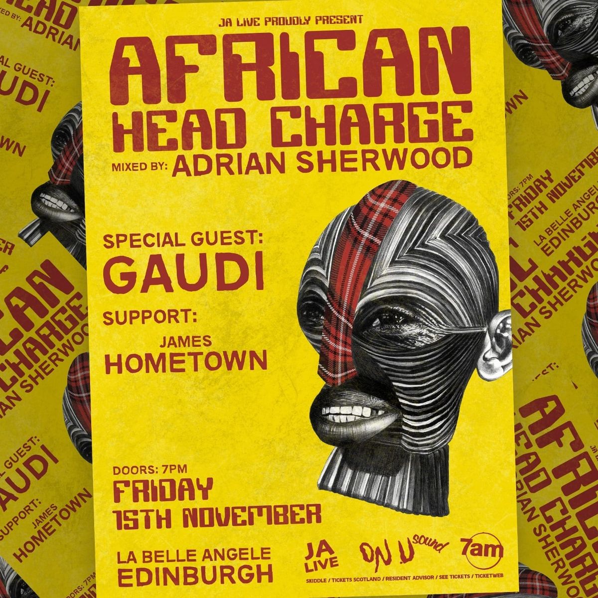 African Head Charge with Adrian Sherwood @ The Controls 