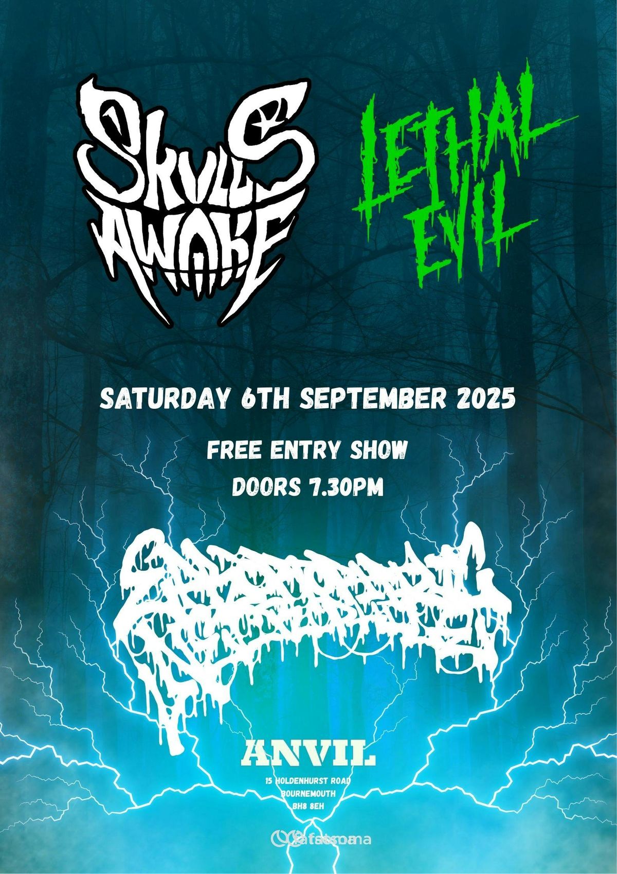 Skulls Awake \/ Lethal Evil \/ Eproctophilic Necrophile