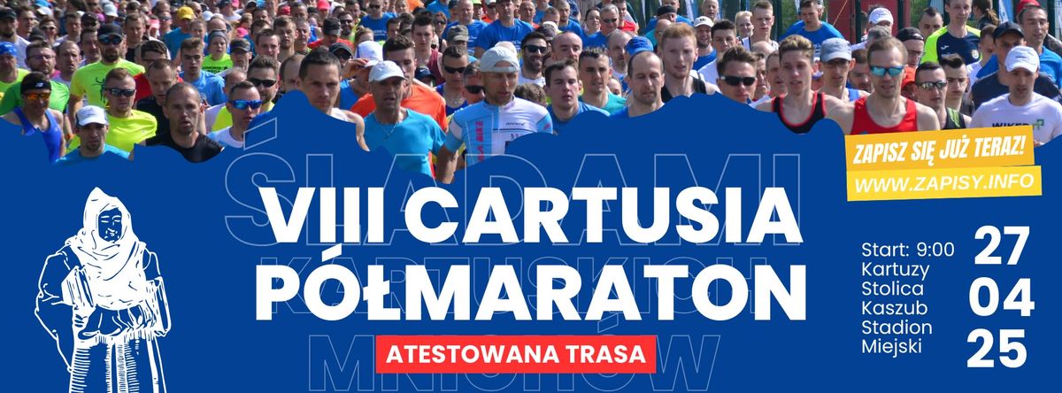 VIII CARTUSIA P\u00d3\u0141MARATON - Kartuzy, 27.04.2025