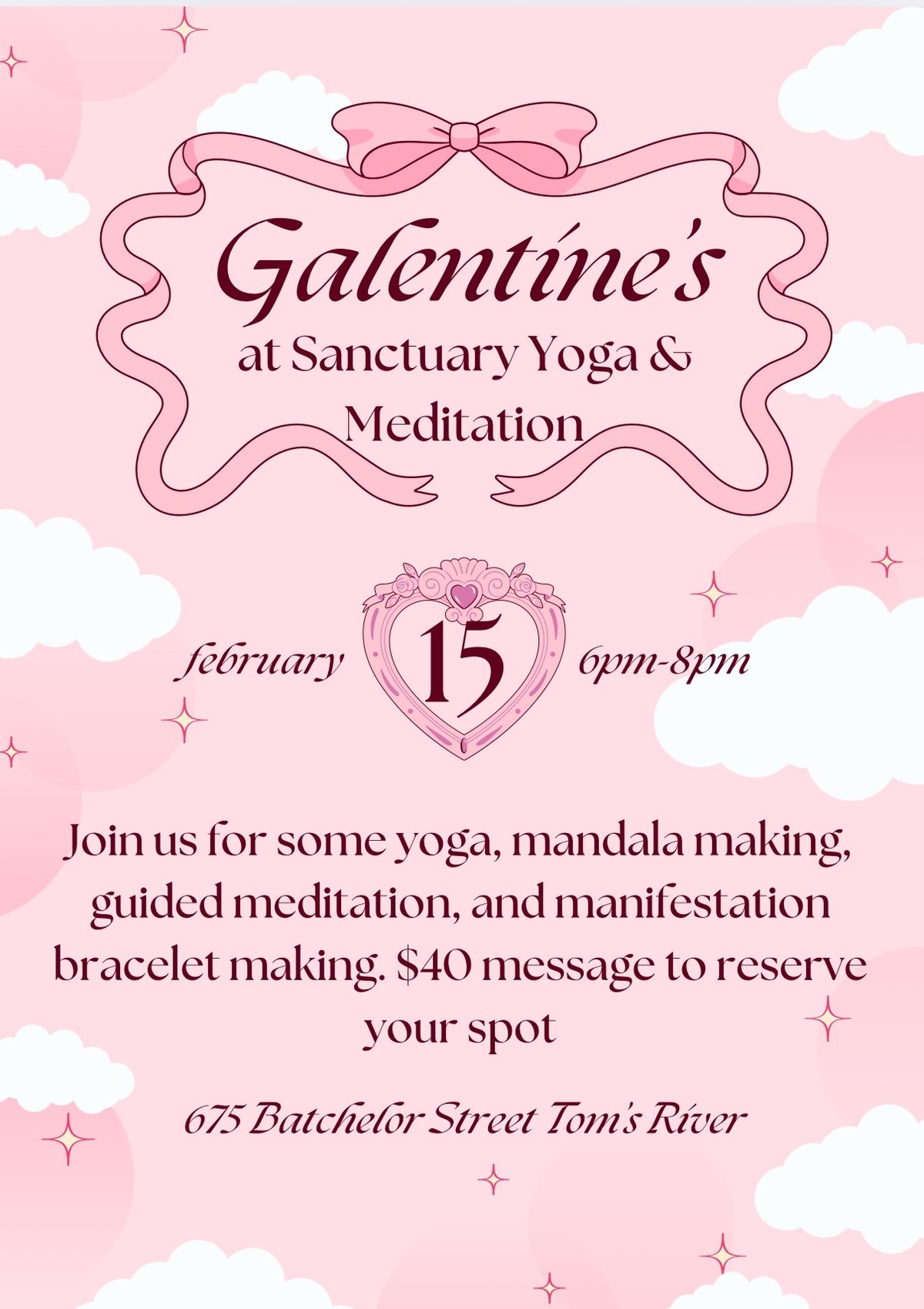 Galentines at Sanctuary Yoga & Meditation