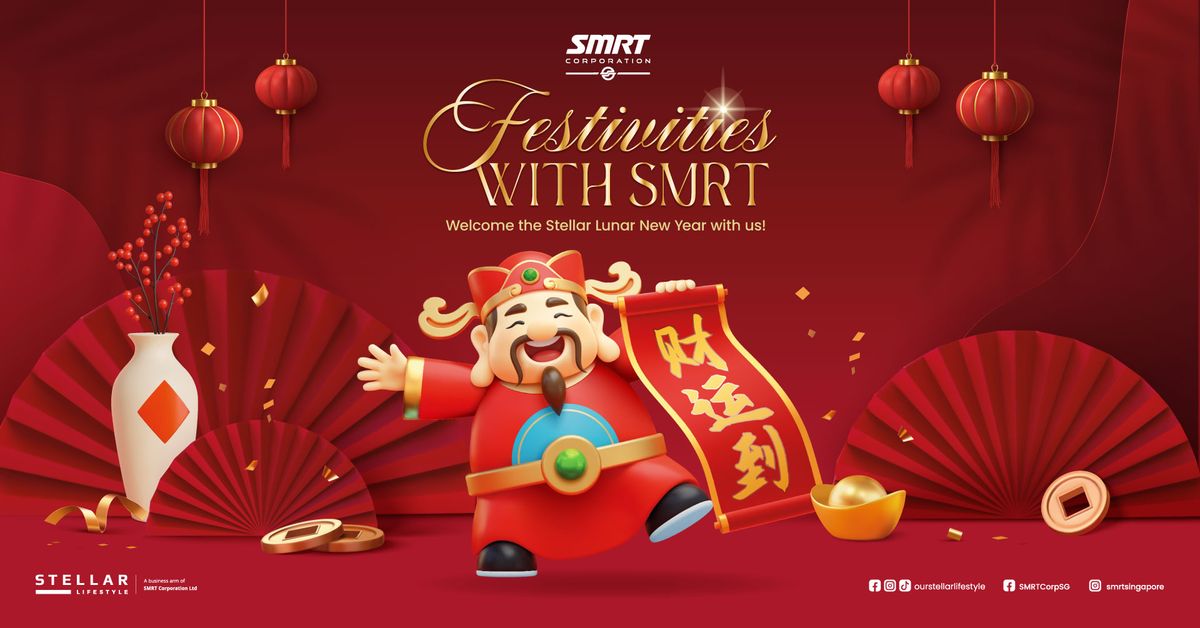 Festivities with SMRT - Chinese New Year 2025