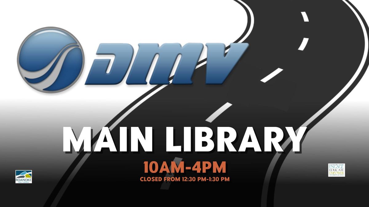 DMV Connect at the Main Library