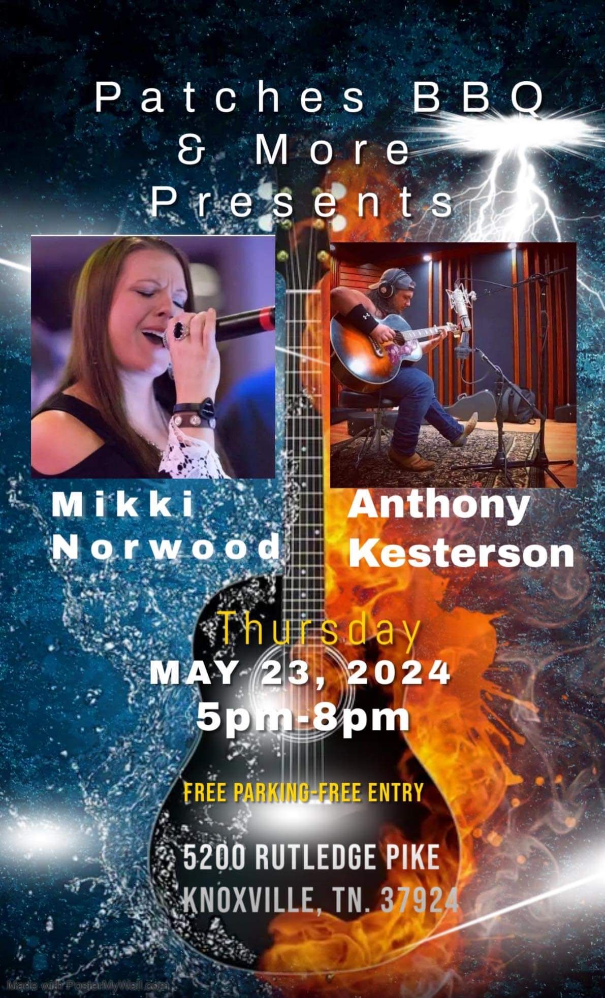 Mikki & Anthony Kesterson Duo @ Patches BBQ & More 