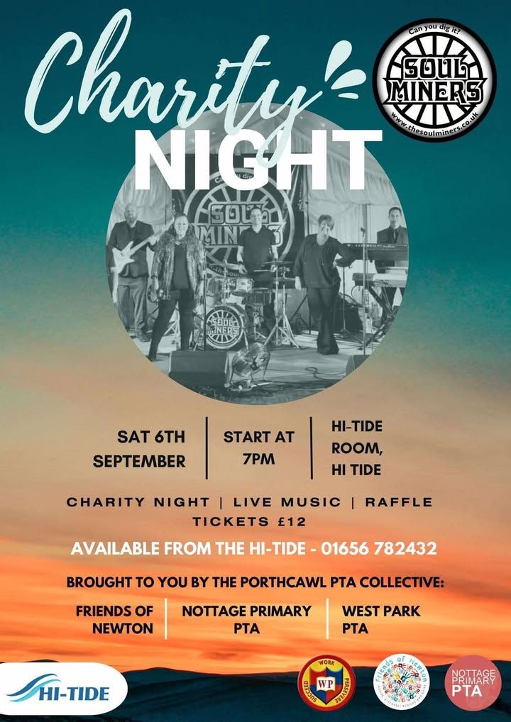 The Soul Miners - Charity Night in aid of Porthcawl PTA Collective. 