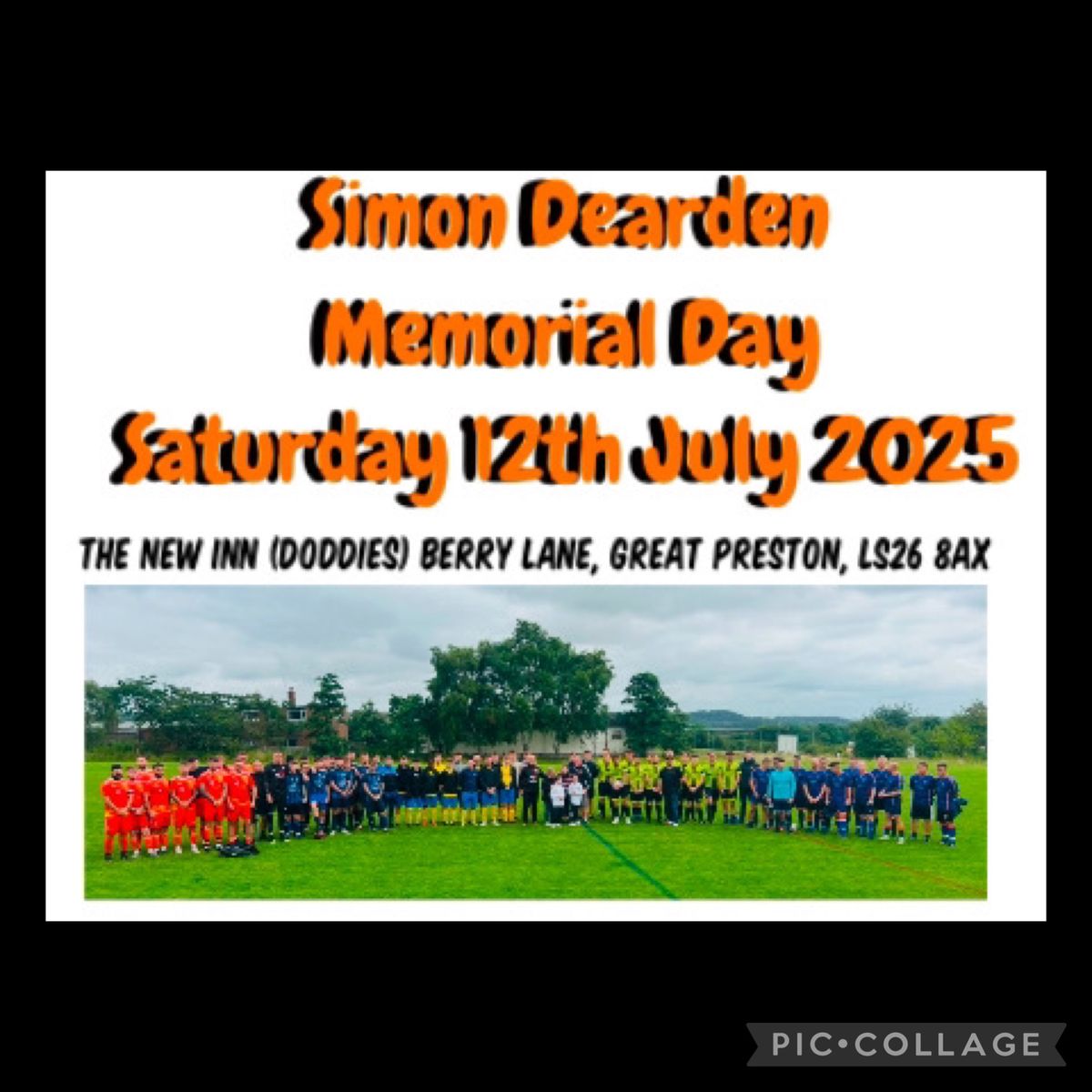 Simon Dearden Memorial Day 2025