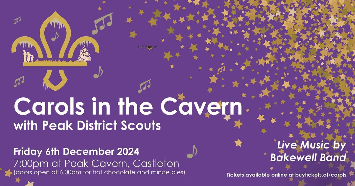 Carols in the Cavern 2024