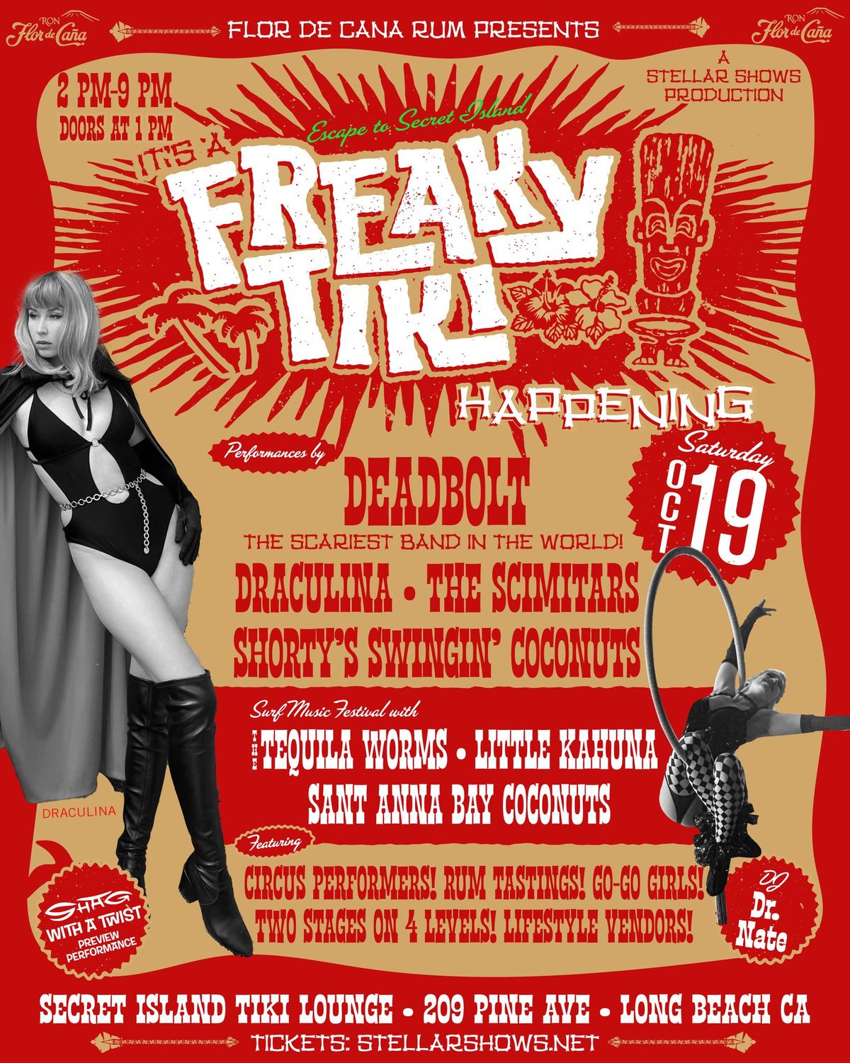 The FREAKY TIKI Happening presented by Flor de Cana Rum