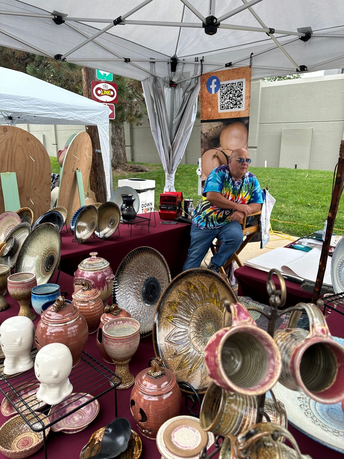 Ficklefink \u2764\ufe0f Pottery @ Cider Days - Springfield, Missouri