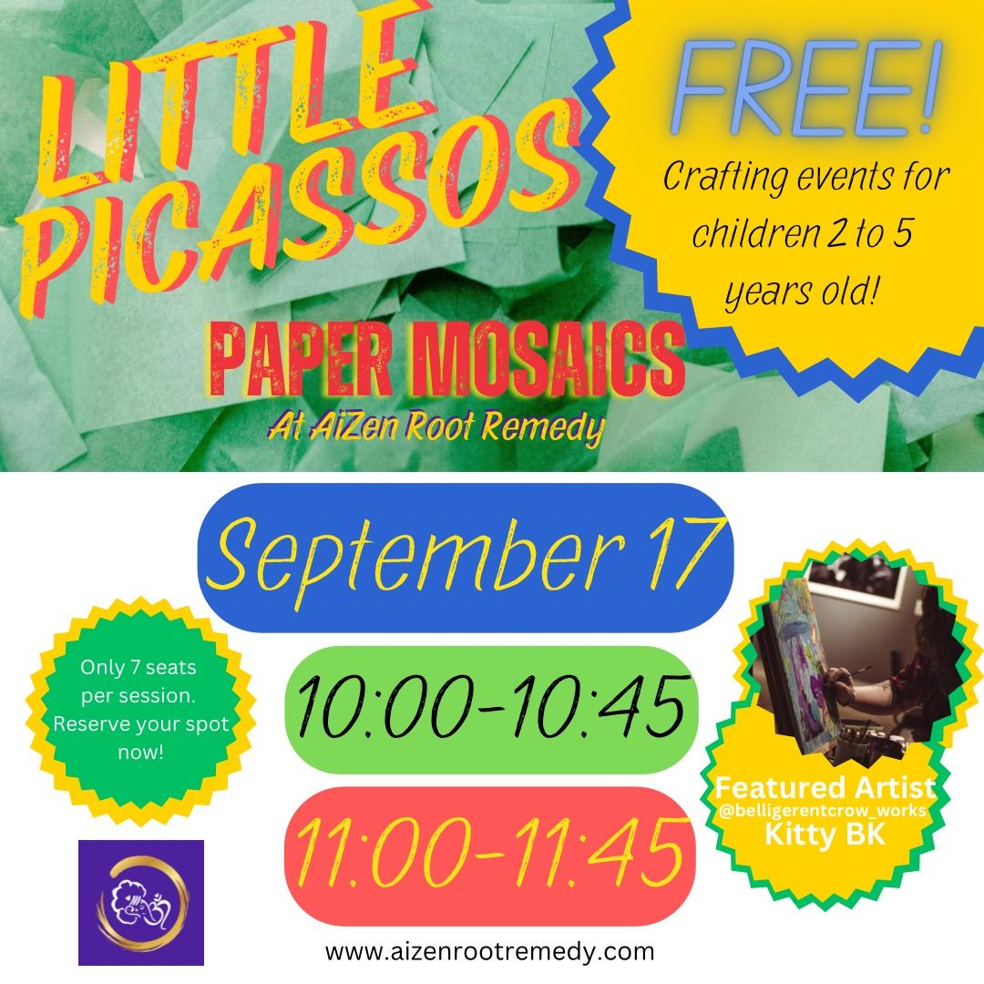 Little Picassos: Paper Mosaics