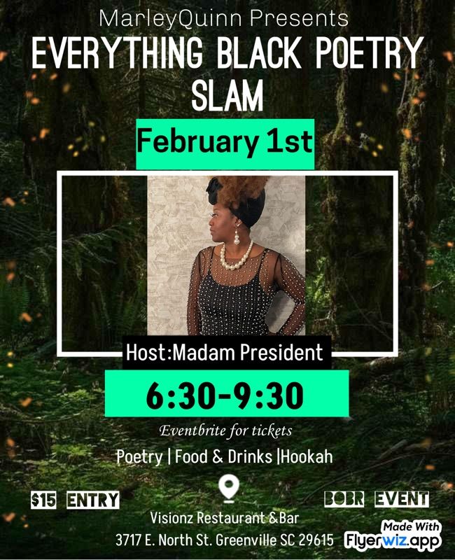 Everything Black Poetry Slam 