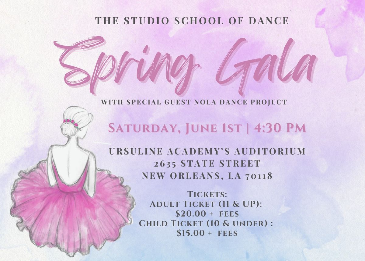 The Studio School of Dance  2024 Spring Gala