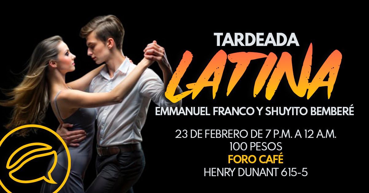 Tardeada latina en foro Caf\u00e9