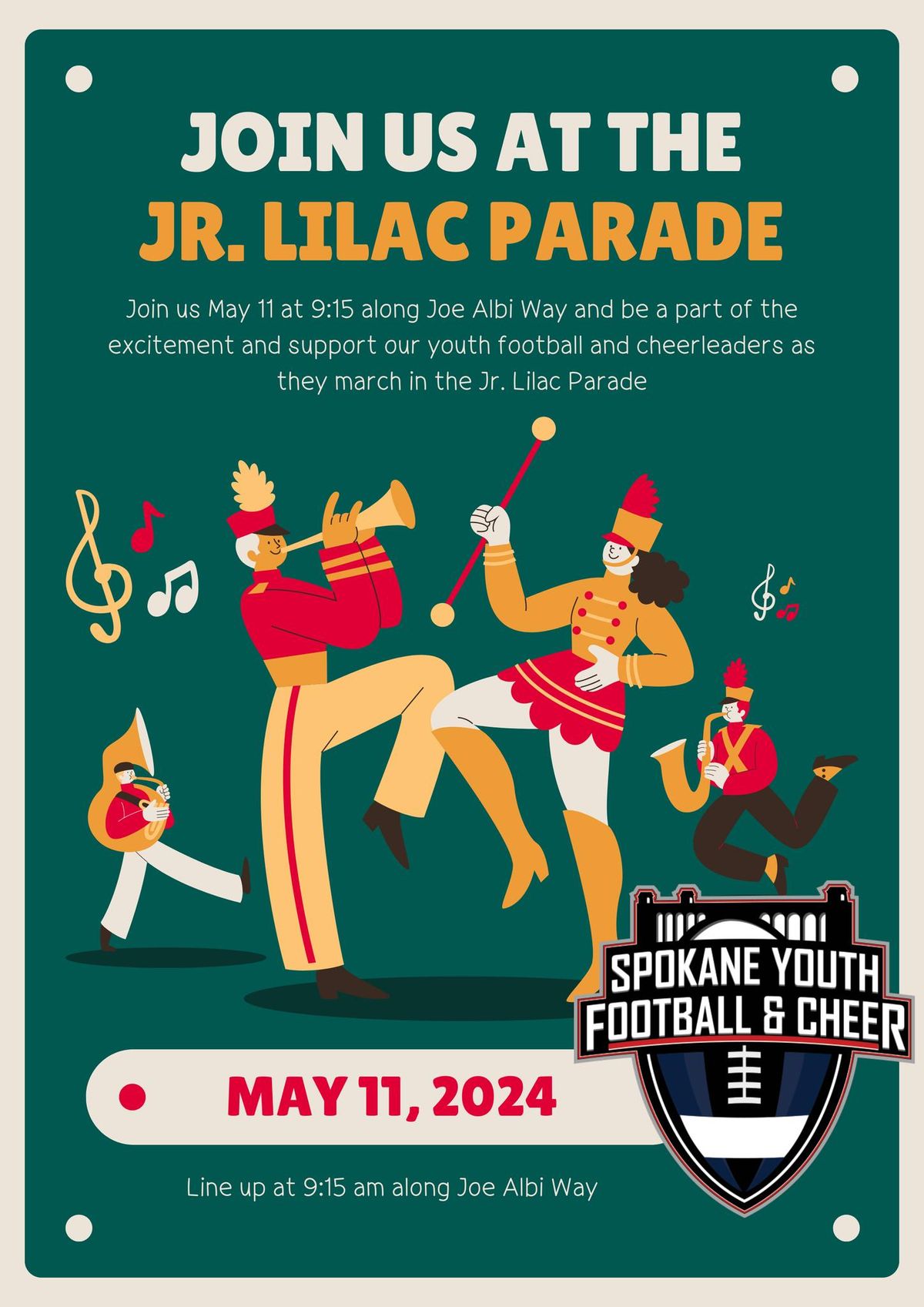 March with us in the Jr. Lilac Parade