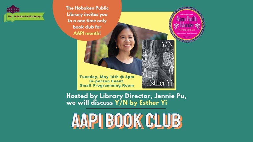 AAPI Month Book Club: Y\/N by Esther Yi