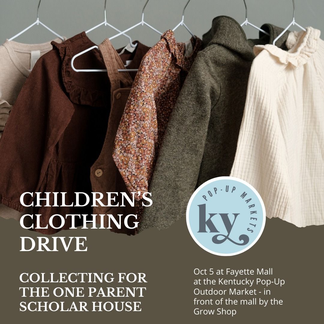 Children's Clothing Drive