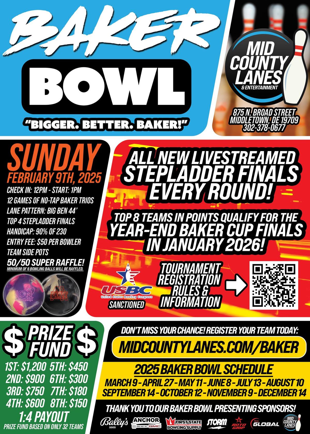 Baker Bowl - Sunday, February 9th