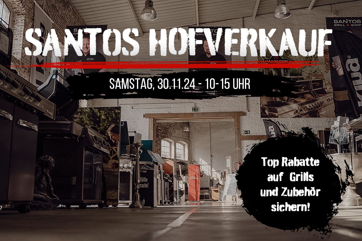 SANTOS Black Saturday Hofverkauf am 30.11.24