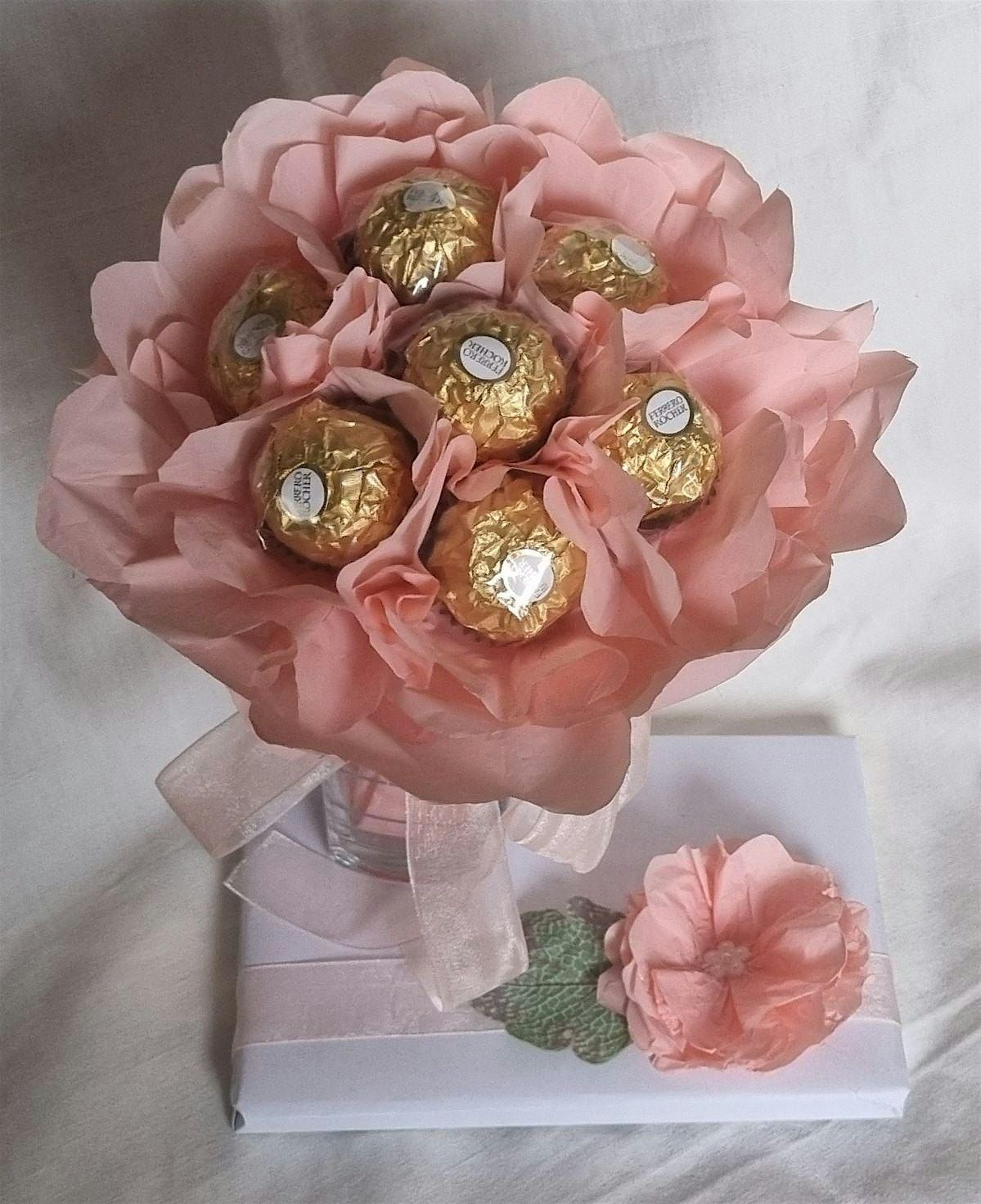 Sip, Snip & Blooms- Valentines Choc & Bloom Workshop