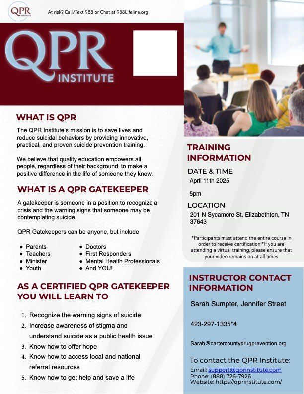 QPR Gatekeeper Training