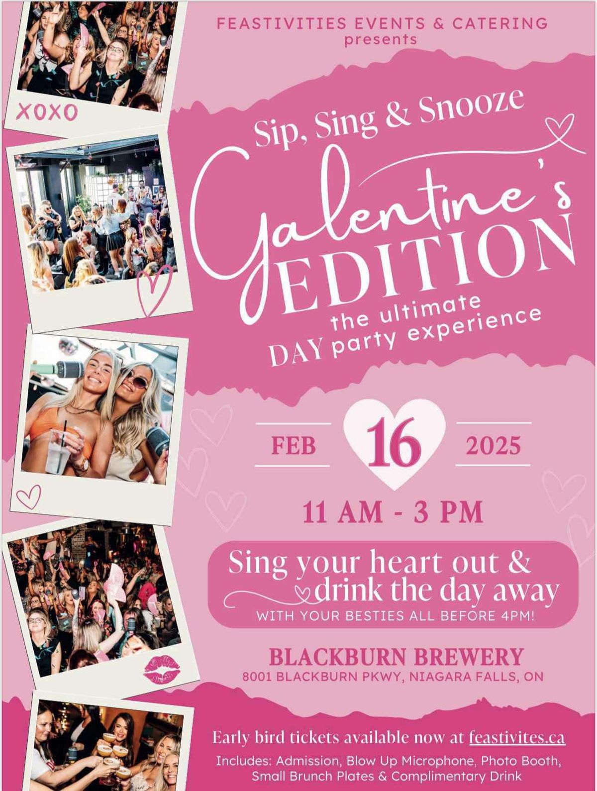 Galentine's Day - Day Party - Sing your heart out and dance the day away with your gal-pals