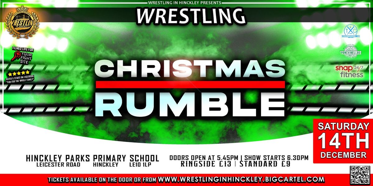 Wrestling in Hinckley's Christmas Rumble