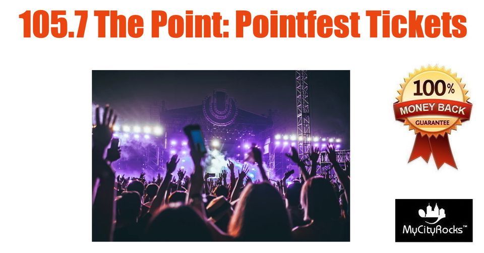 105.7 The Point Pointfest Tickets Maryland Heights MO Hollywood Casino Amphitheatre St Louis Incubus