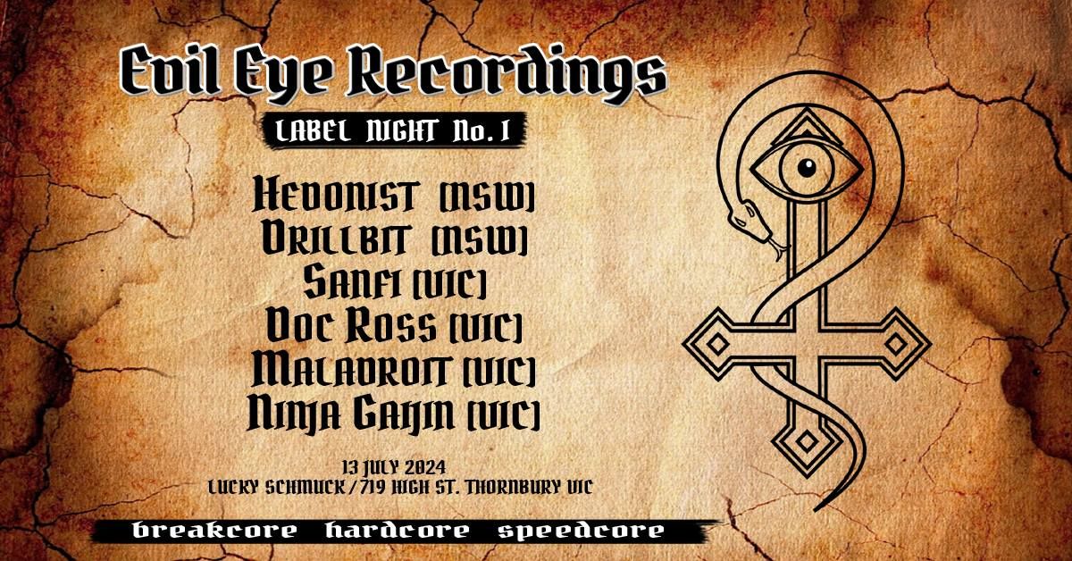 EVIL EYE RECORDINGS - LABEL NIGHT No. 1