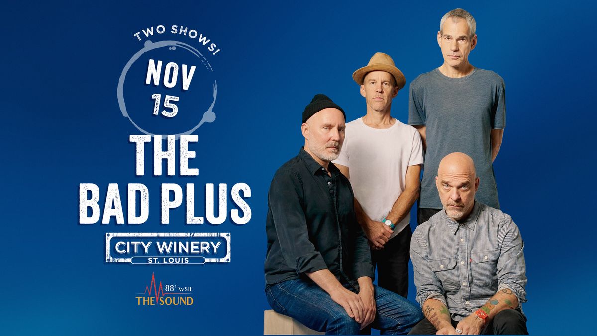 The Bad Plus - 2 Shows presented by WSIE 88.7 FM at City Winery