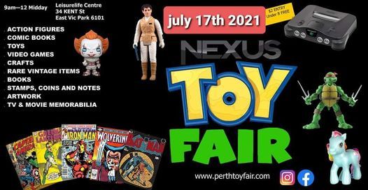 Nexus Toy & Collector fair July 17th 2021