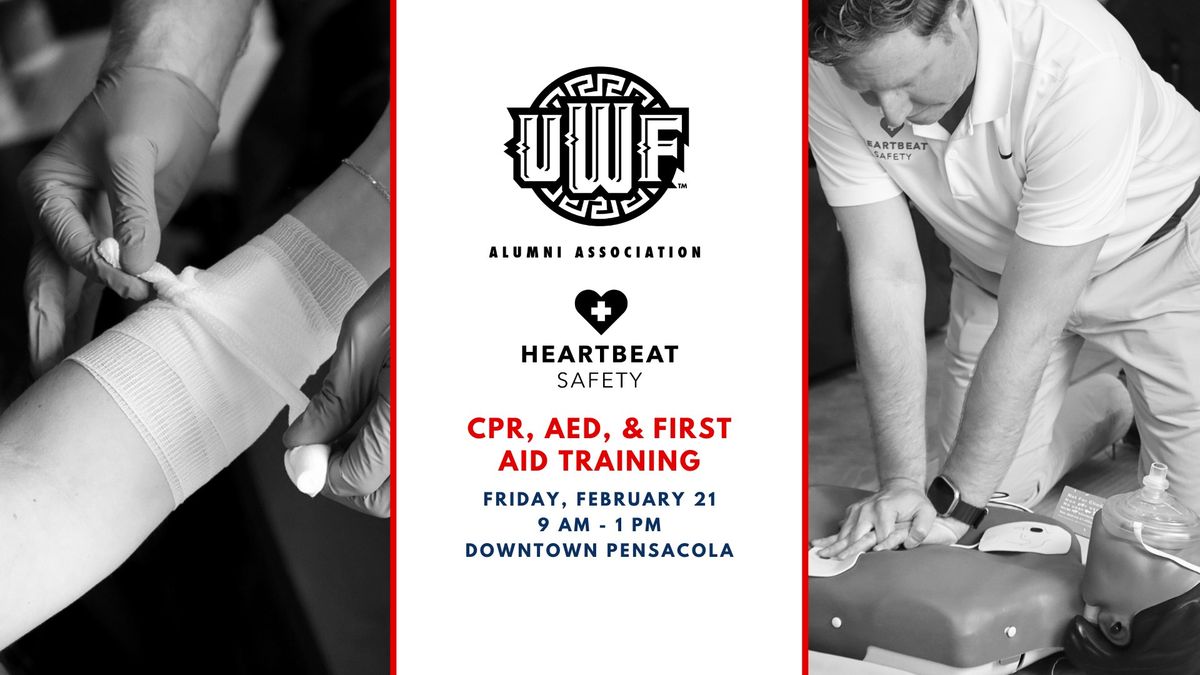 UWF Alumni CPR, AED, & First Aid Training with Heartbeat Safety